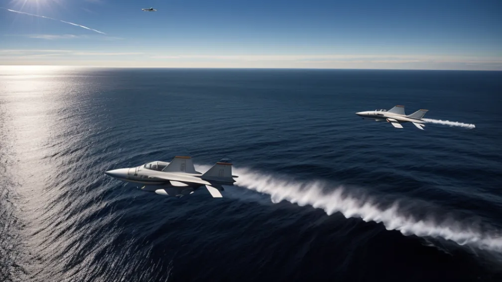 Avioane de luptă venezuelene survolează o navă americană într-o "demonstrație de forță"