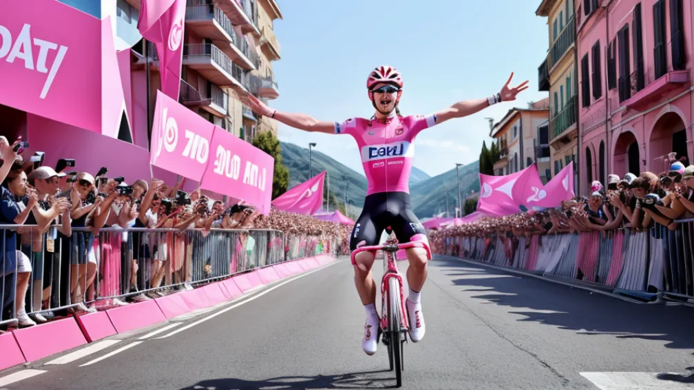 Luke Plapp câștigă etapa a opta din Giro d'Italia, Primoz Roglic pierde tricoul roz