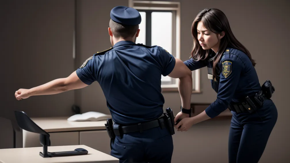 Un gardian civil arestat în Valencia după ce a agresat o deținută: Imaginile violenței în mediul online