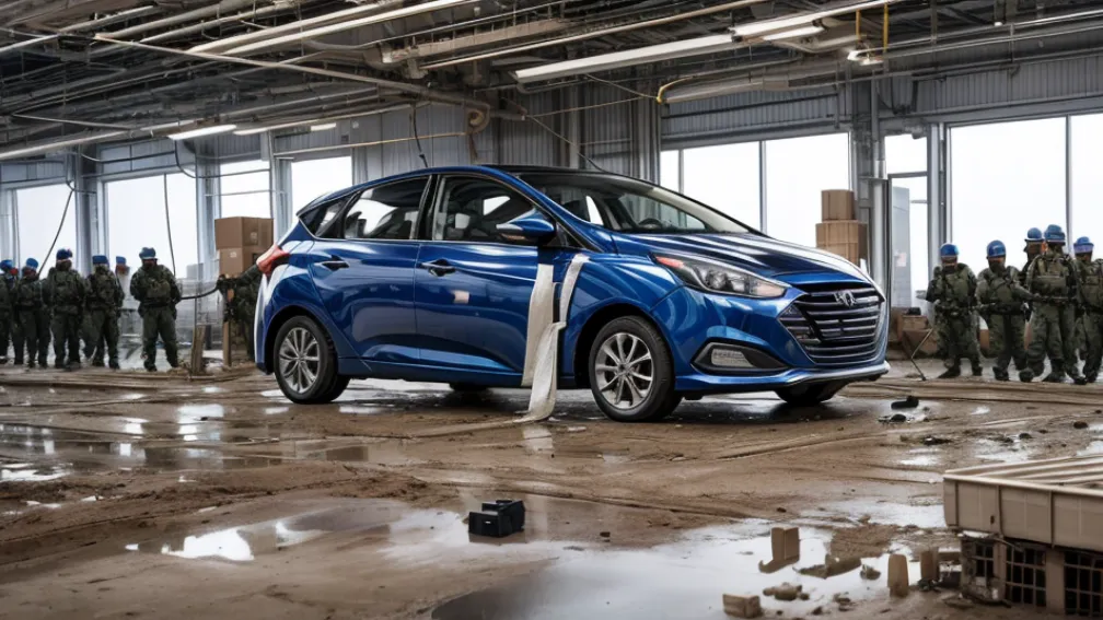 Zeci de mexicani reținuți la fabrica Hyundai în SUA acceptă deportarea, deși aveau permise de muncă