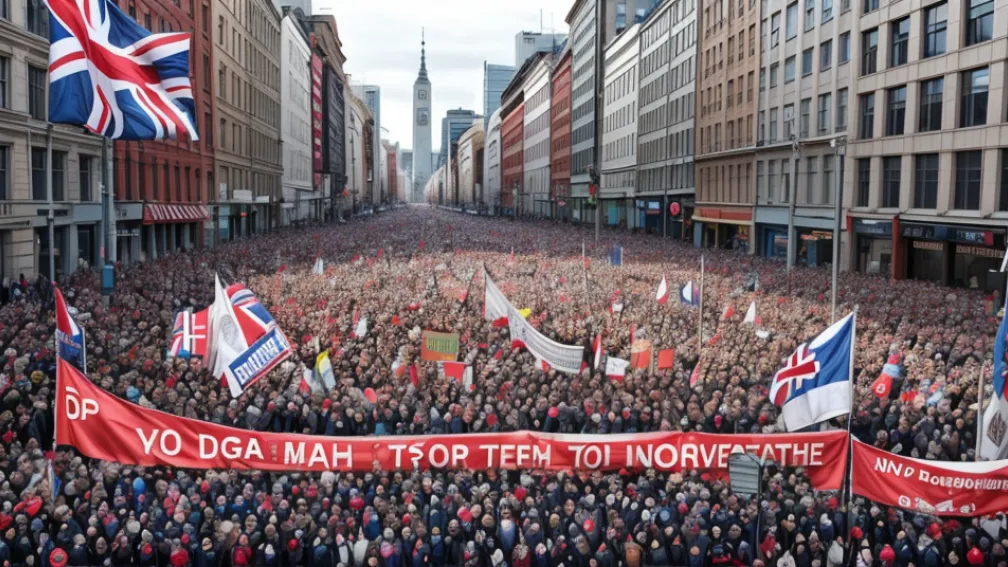 Extrema dreaptă înregistrează progrese la alegerile din Norvegia: Partidul Progresului, în ascensiune