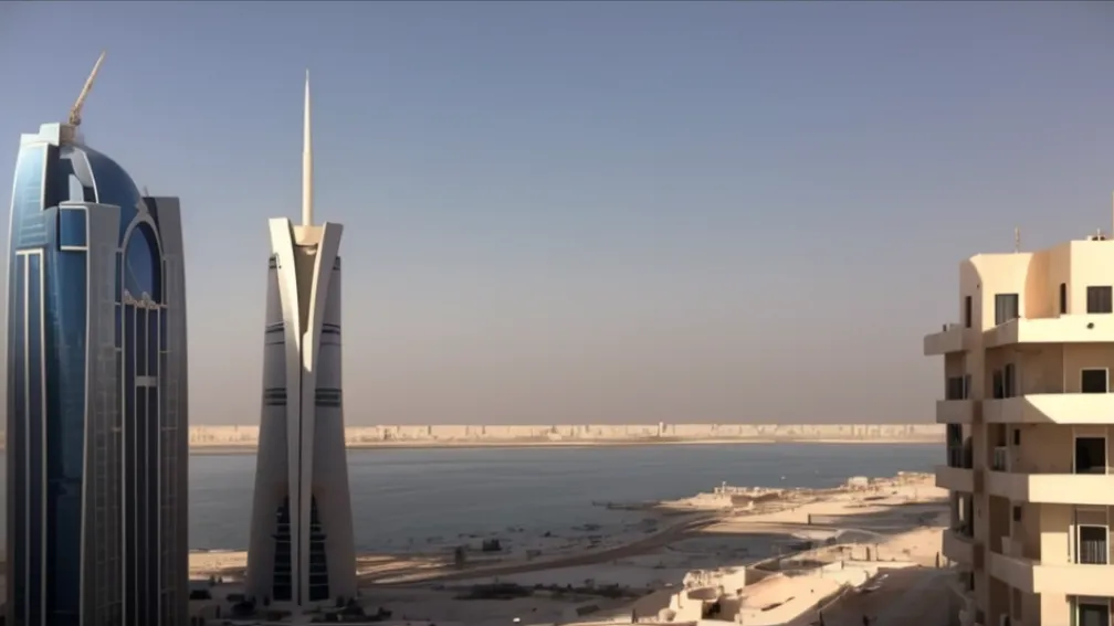 Un atac aerian israelian lovește o clădire în Doha: imagini surprinse de camerele de supraveghere