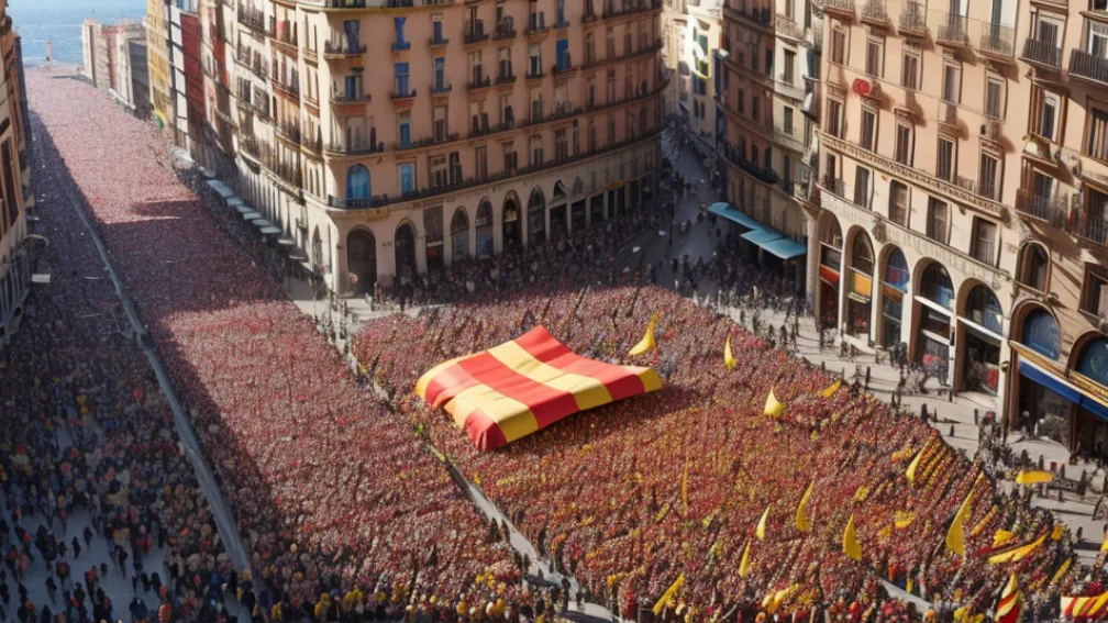 Diada în Catalonia: Mai multe motive, mai puțini participanți