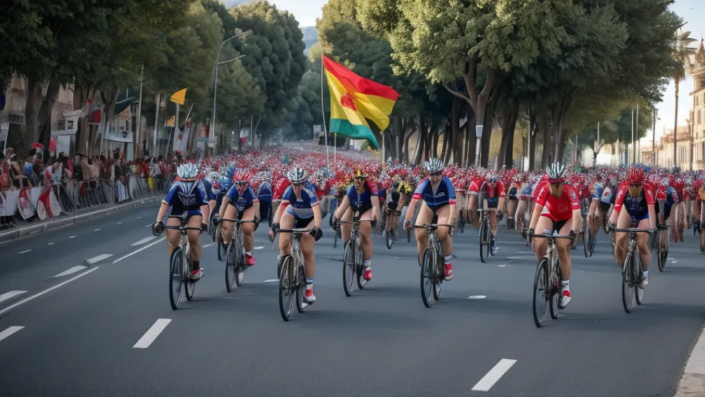 Vuelta 2024: Etapa a 18-a redusă din cauza protestelor
