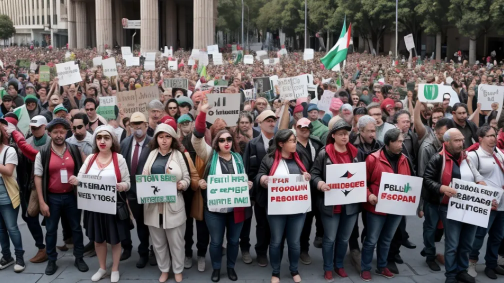 Madrid se mobilizează pentru proteste împotriva genocidului din Gaza în timpul „Vuelta"