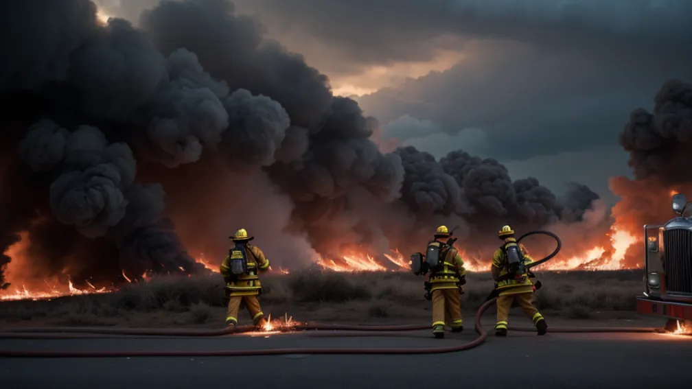 Incendiu major la un depozit din Valencia: pompierii lucrează la stingerea focului, locuitorilor li se recomandă să rămână acasă