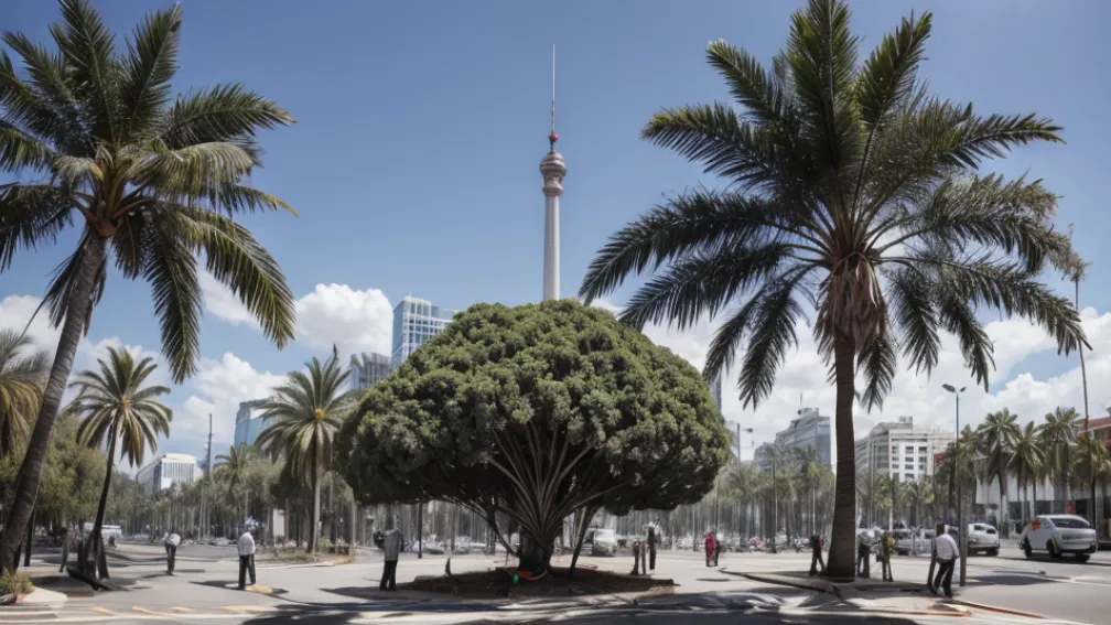Palmierii părăsesc Ciudad de México: Guvernul va înlocui până la 9.000 de exemplare