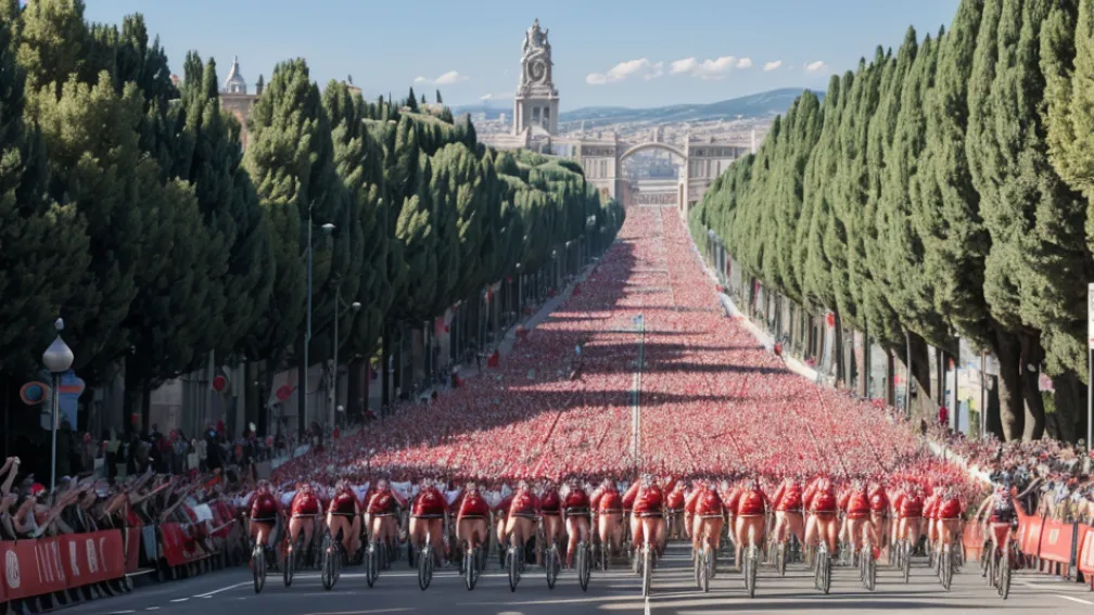 Vuelta reduce cu cinci kilometri ultima etapă de la Madrid din cauza „problemelor de circulație”