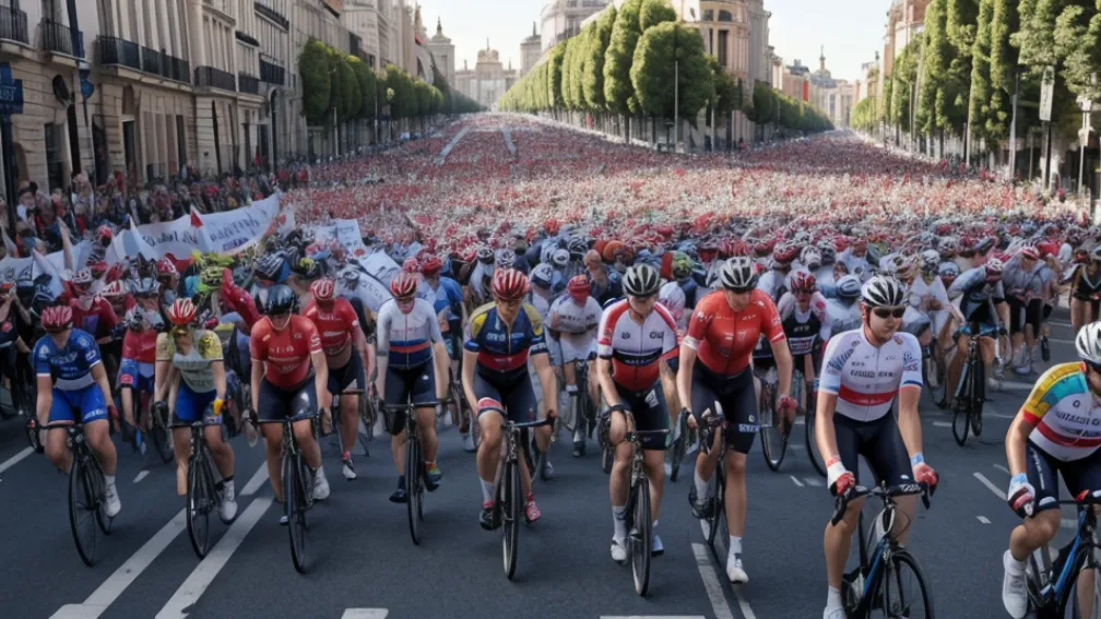 Madrid sub asediu: Finalul Vuelta umbrit de proteste împotriva participării echipei israeliene