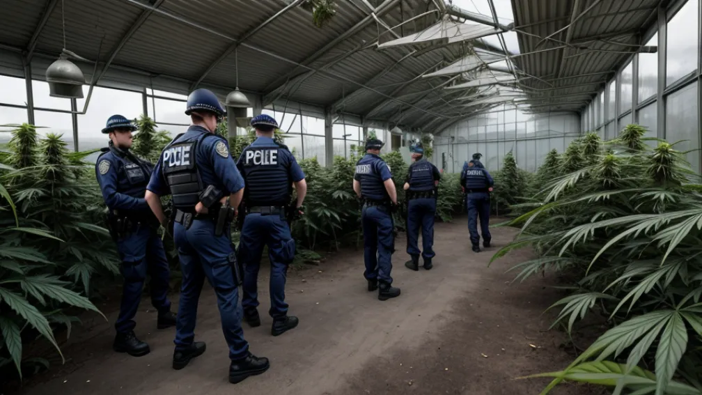 Rețea de producție de marijuana "de design" destructurată în Ciudad de Mexico, suspecți arestați