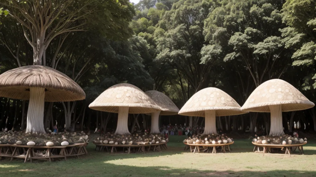 Imagini de la Festivalul Cultural al Ciupercilor 2025 din Oaxaca
