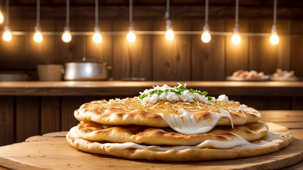 Rețeta autentică de Langoș: Pâinea plată ungurească prăjită, crocantă și pufoasă