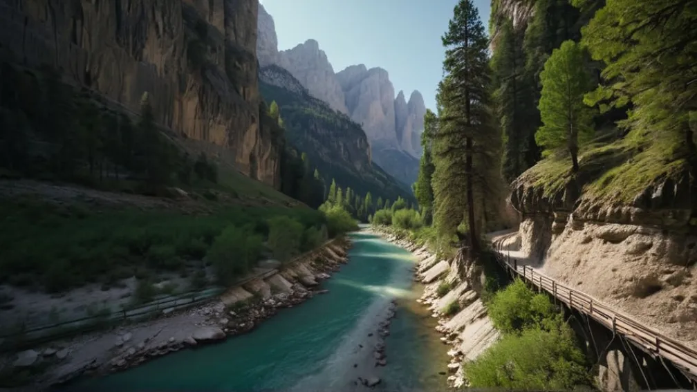 Poteci neexplorate: Un traseu de ciclism prin canioane și păduri din Spania