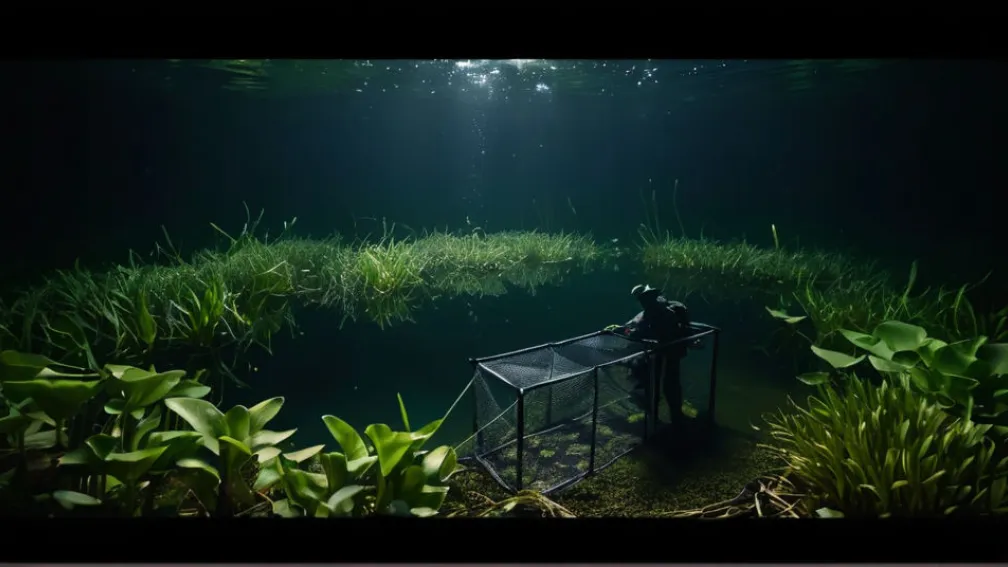 Vânătoare nocturnă de raci australieni pentru a salva crabii endemici din Morelos