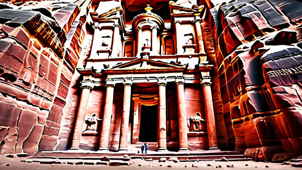 Orașul antic Petra: O minune în stâncă