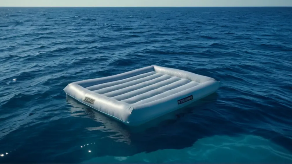 Bărbat salvat de pe o saltea gonflabilă la 37 km de coasta Esteponei