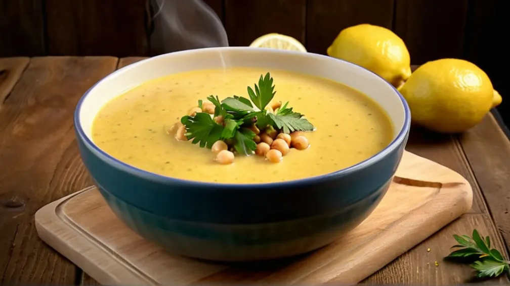 Supă Grecească de Năut și Lămâie: Rețetă Tradițională sau Rapidă