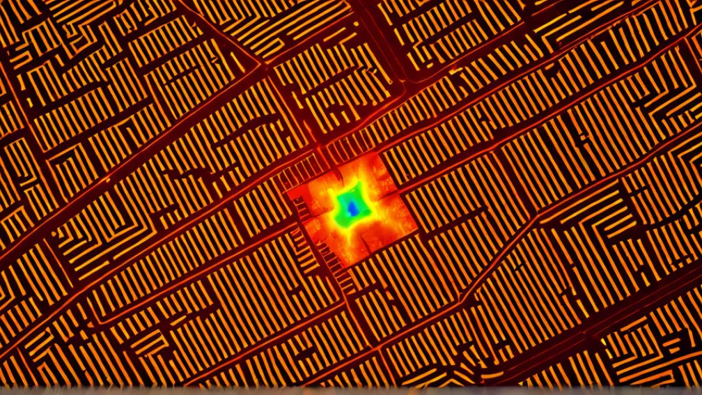 Hartă termică a orașelor