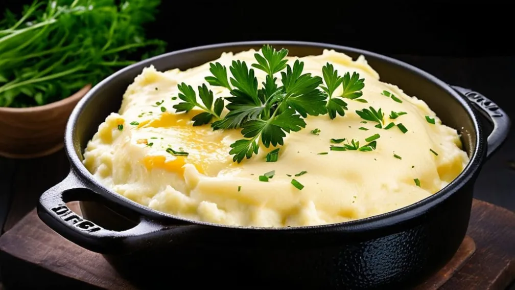 Pommes Aligot: Piureul de cartofi franțuzesc decadent cu brânză