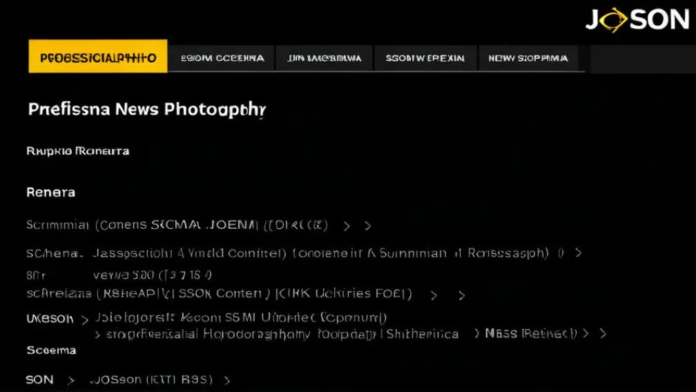 Analiza sintactică a schemei JSON
