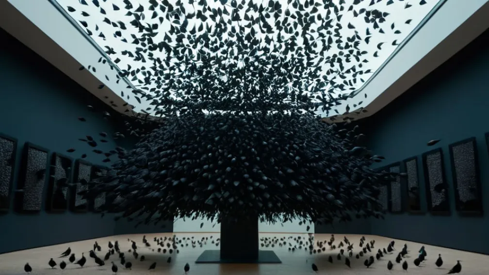 MACBA Sărbătorește 30 de Ani cu Expoziția "Ca un Dans de Grauri": O Privire Proaspătă Asupra Colecției