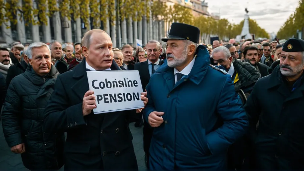 Pensionarii din Madrid: Opt ani de proteste neîntrerupte în fața Congresului
