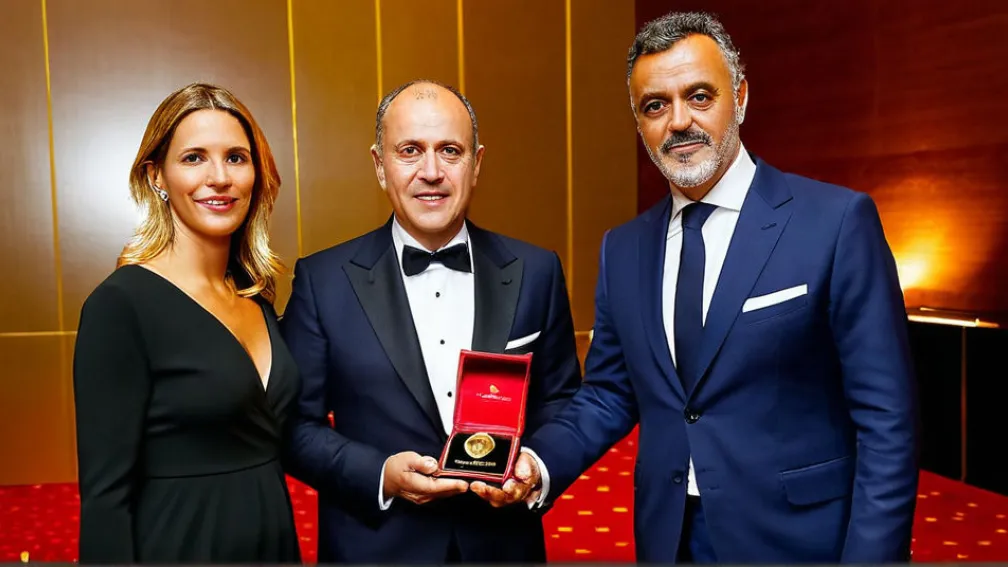 Principele Albert de Monaco o primește pe soția lui Luis Enrique și recunoaște Fundația Xana pentru copii cu boli oncologice