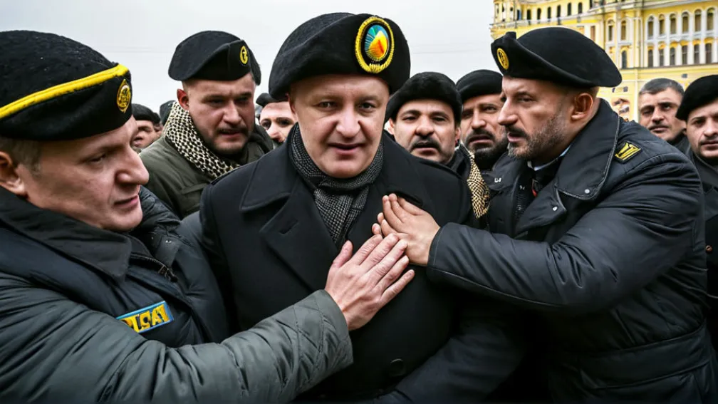 Gest simbolic de solidaritate: Ucraina și aliații săi