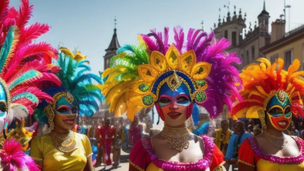 La Carnavalul din Cartagena, trupa formată din persoane cu probleme de auz participă pentru prima dată