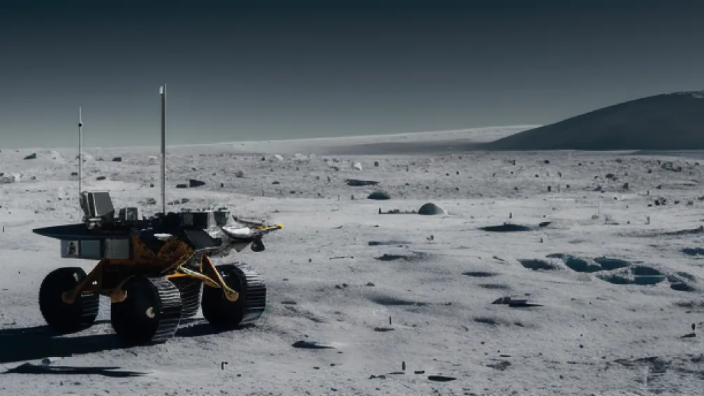 Sonda 'Athena' s-a prăbușit într-un crater și s-a răsturnat: Misiunea sa la Polul Sud Lunar s-a încheiat
