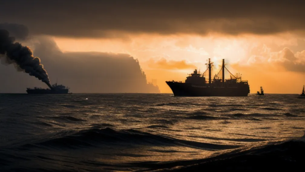 Petrolier în Flăcări După o Coliziune în Largul Coastelor Angliei – Intervenție de Urgență a Gărzii de Coastă