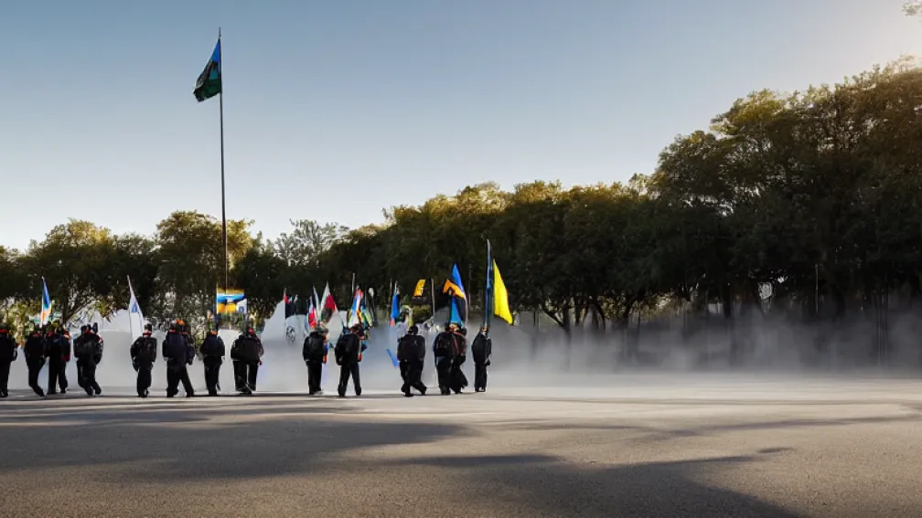 Mii de argentinieni sfidează un dispozitiv polițienesc pregătit de război și protestează pașnic împotriva lui Milei – tensiuni sociale și economice în Argentina