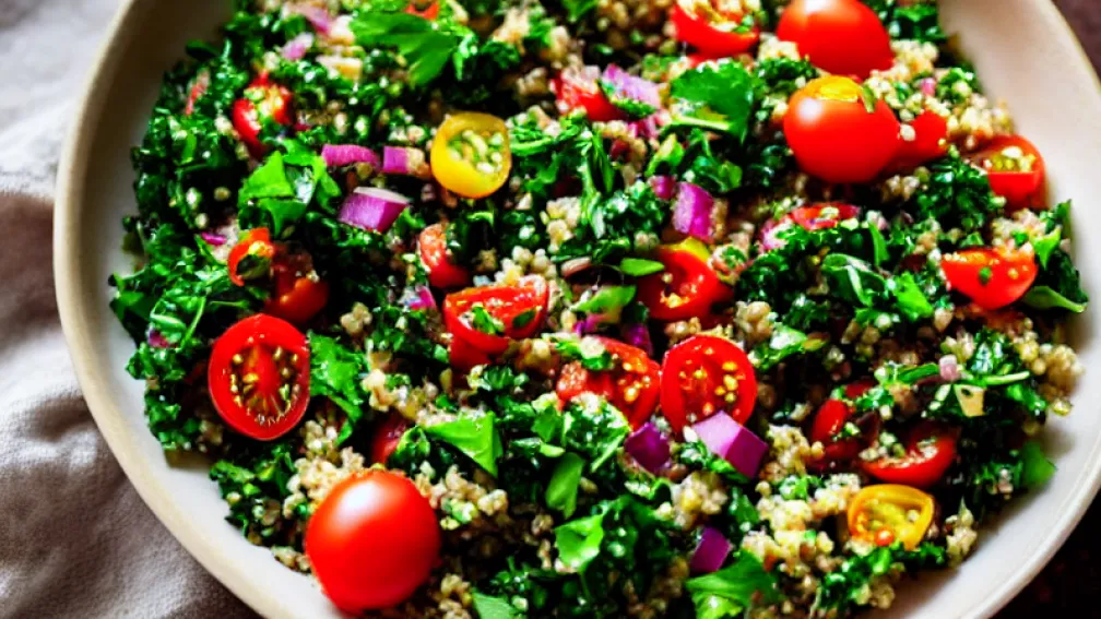 Tabulé cu varză kale: O rețetă rapidă și delicioasă