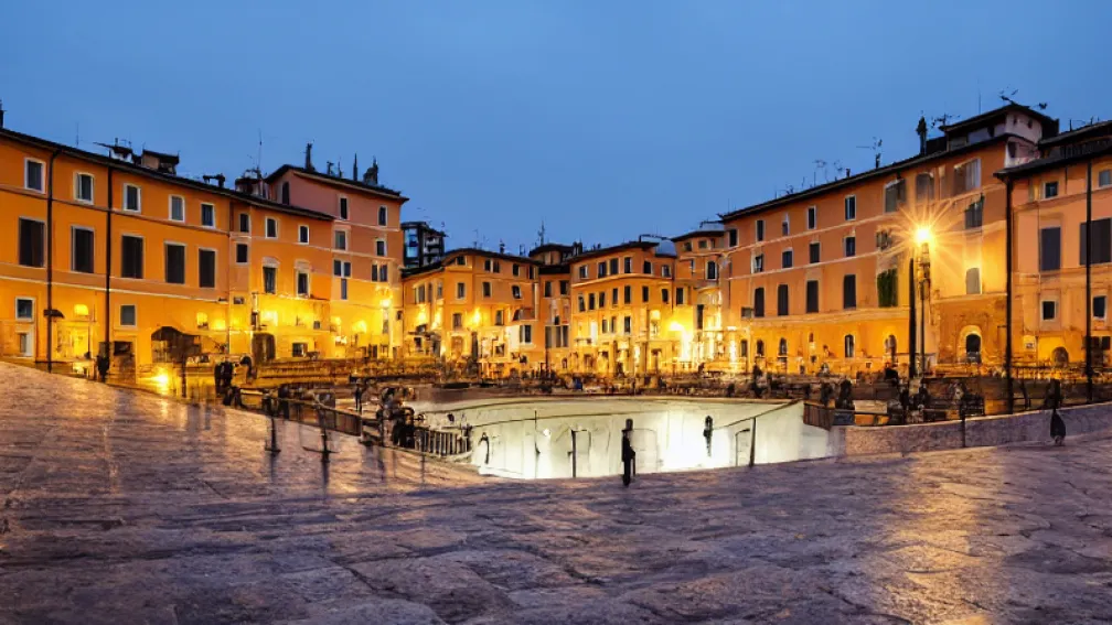 Spaniolează moare la Roma după ce a căzut de pe un zid