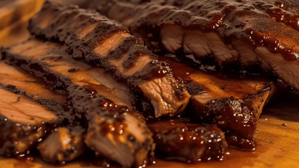 Coaste BBQ la cuptor: Rețetă ușoară și delicioasă