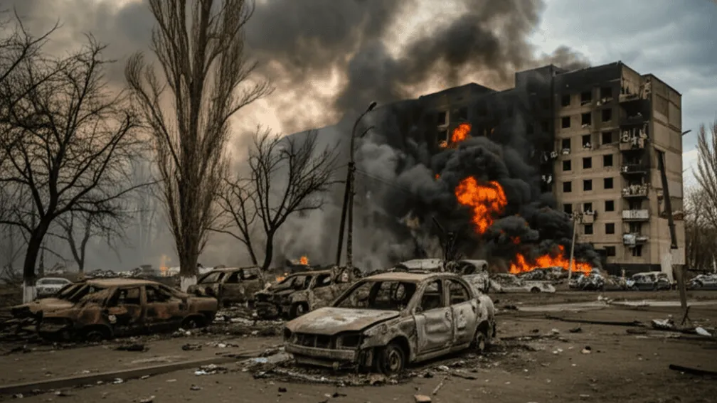 Atacuri Rusiei în Sumi: Zeci de civili morți într-un bombardament cu rachete balistice