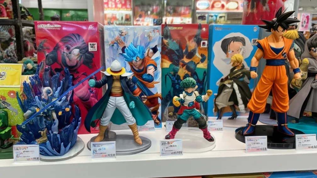 Entuziasm în rândul fanilor anime: O loterie japoneză cu figurine de colecție stârnește emoție