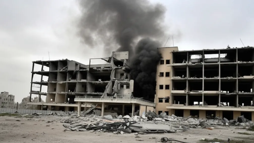 Israel distruge un spital funcțional din Gaza
