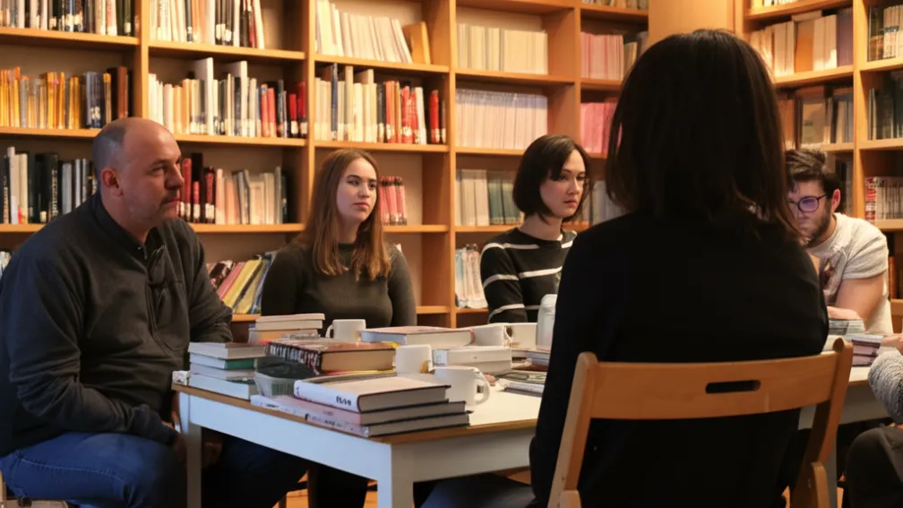 Antònia Carré-Pons și «La gran Familie» la clubul de carte
