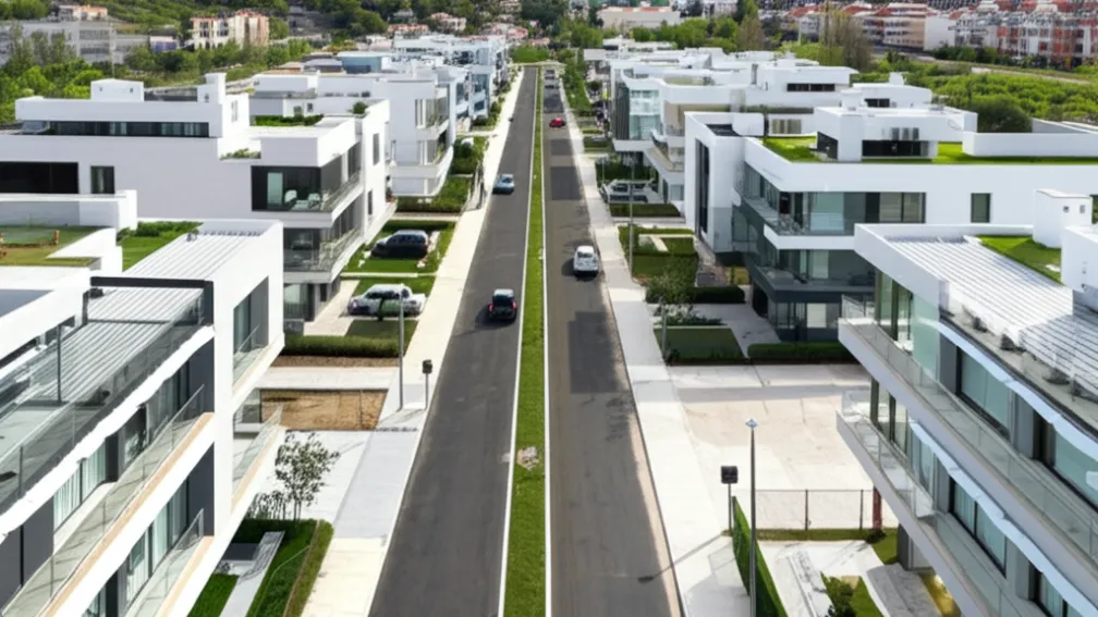 «Lux în Madrid: Străduță cu vile, renovată cu jumătate de milion €»