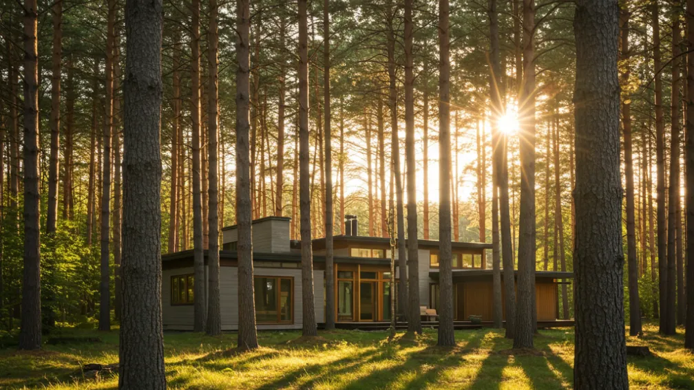 Villa Las Nubes: Arhitectură de Lux Survolând Pădurea