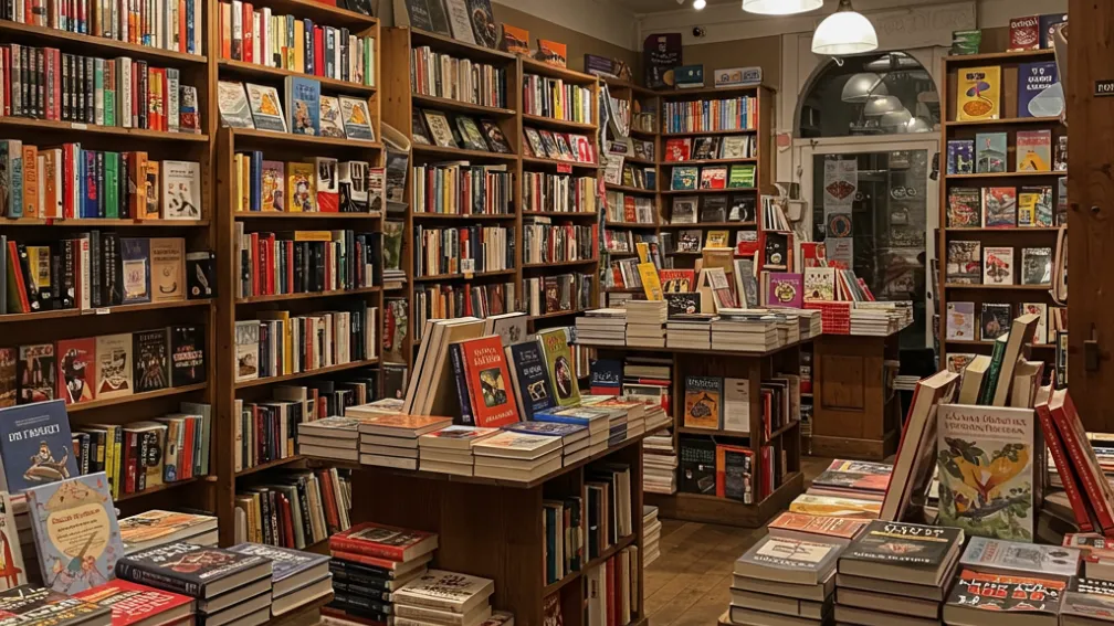 Scufundare în cărți: Un itinerar printr-o serie de librării din Barcelona