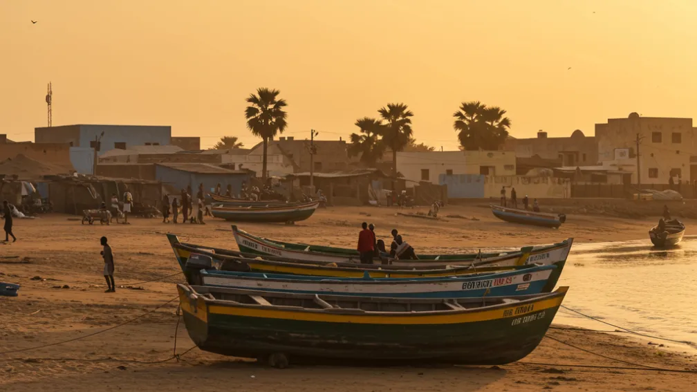 Satele din Senegal își pun viitorul în copiii din cayucos