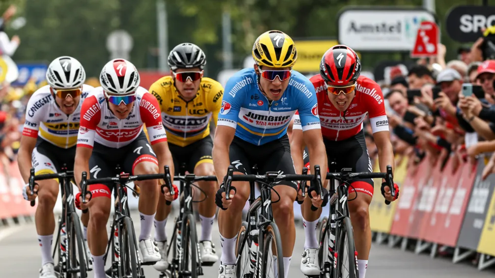 Skjelmose îl învinge pe Pogacar la fotofiniș în Amstel Gold Race