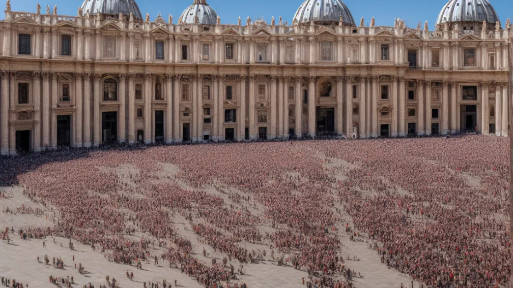 Credincioși și curioși se adună în Piața San Pietro: «Este o zi istorică»