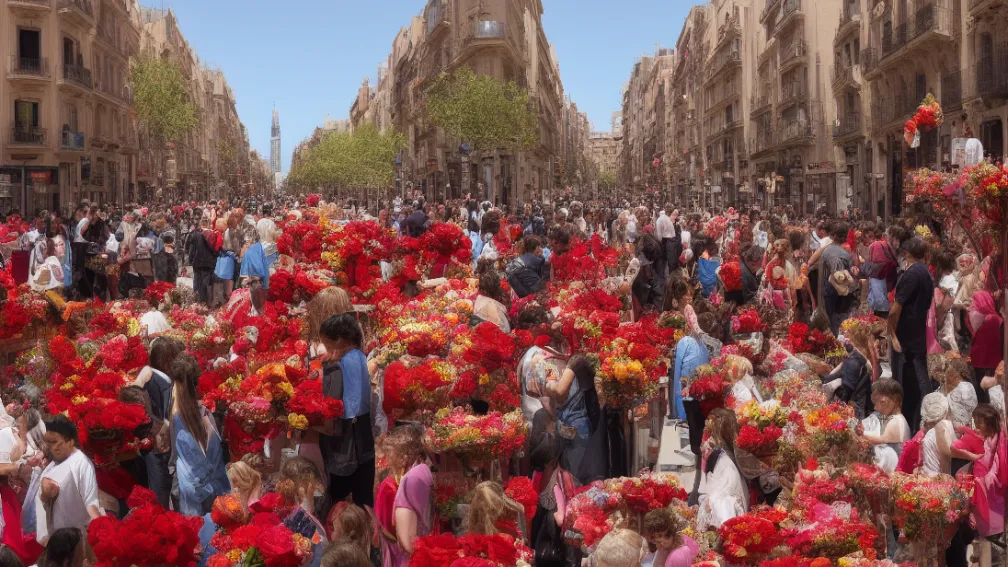În căutarea cărții, a semnăturii, a trandafirului și a dragonului perfect într-un Sant Jordi de neegalat