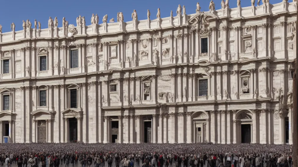 Războiul cultural mondial în Piața San Pietro
