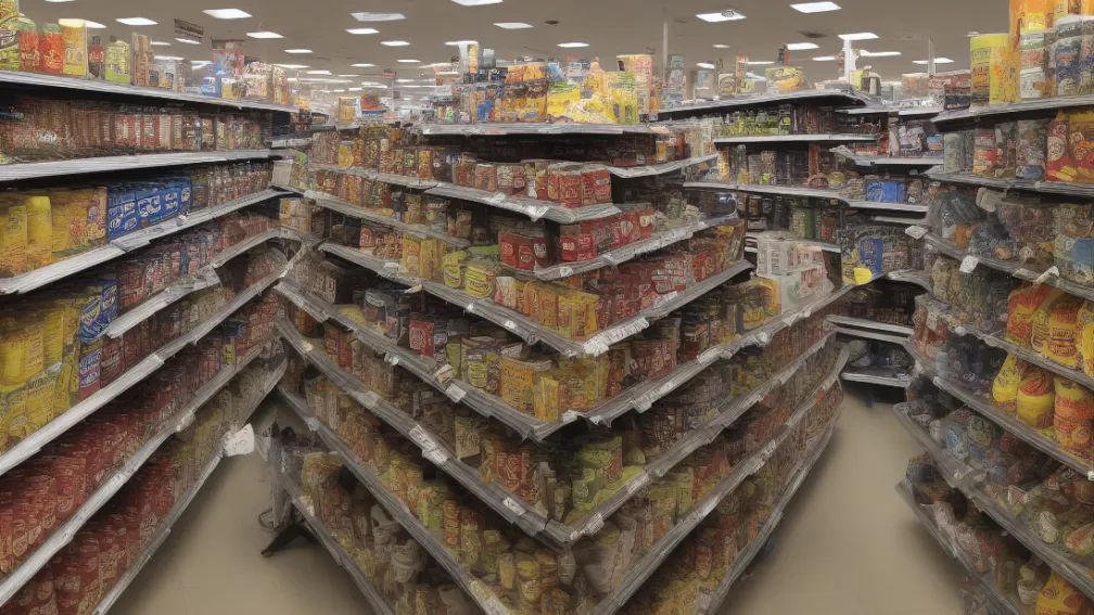 Panică într-un supermarket din Barcelona în timpul unei pene de curent