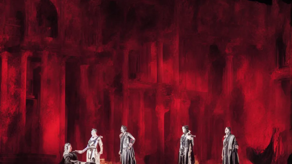 Alertă privind posibile leșinuri: Royal Shakespeare Company pune în scenă un nou «Titus Andronicus» plin de sânge și violență