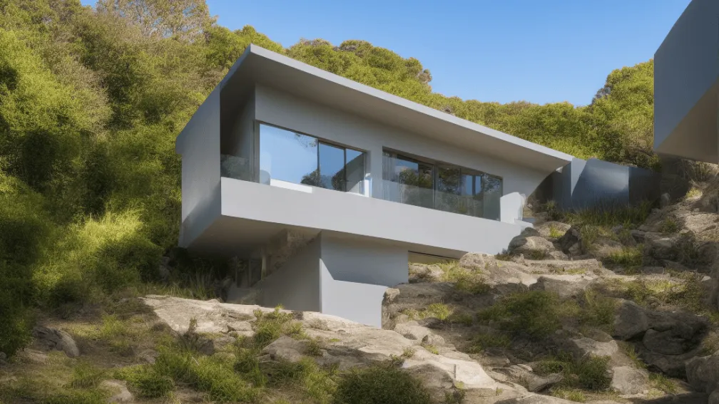 Casa Magarola: O locuință spectaculoasă fără piloni, cu intrare prin acoperiș, lângă Barcelona
